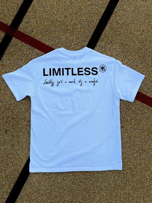 LIMITLESS Arabic Flavor T-SHIRT White