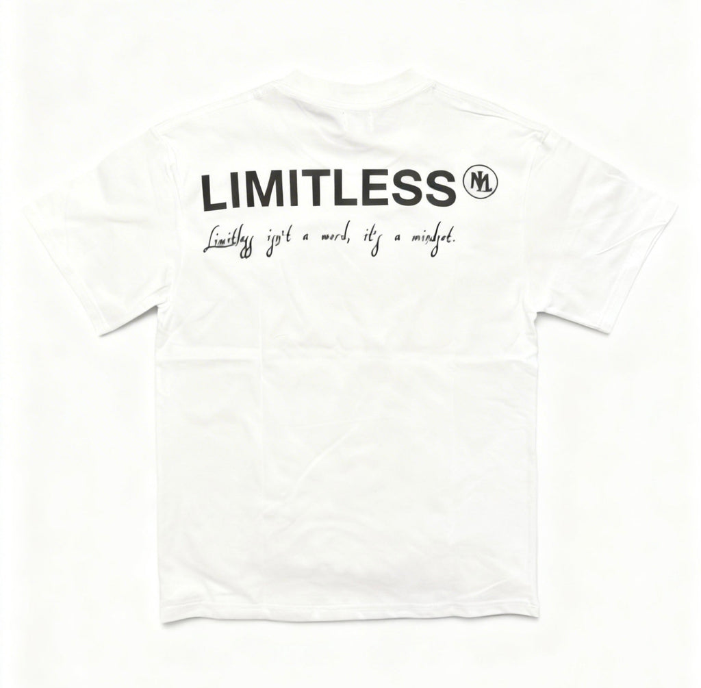 LIMITLESS Arabic Flavor T-SHIRT White