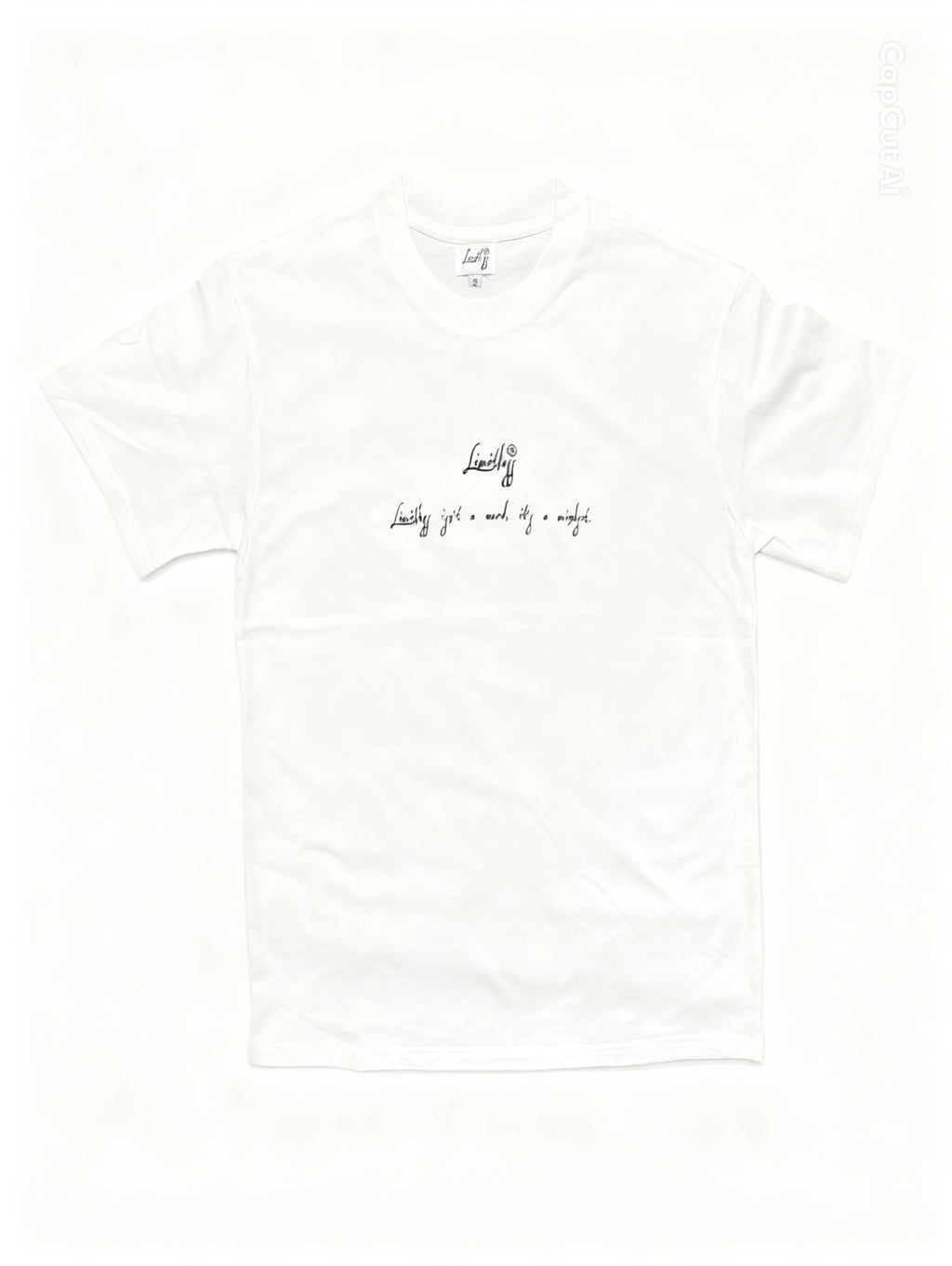 LIMITLESS Arabic Flavor T-SHIRT White