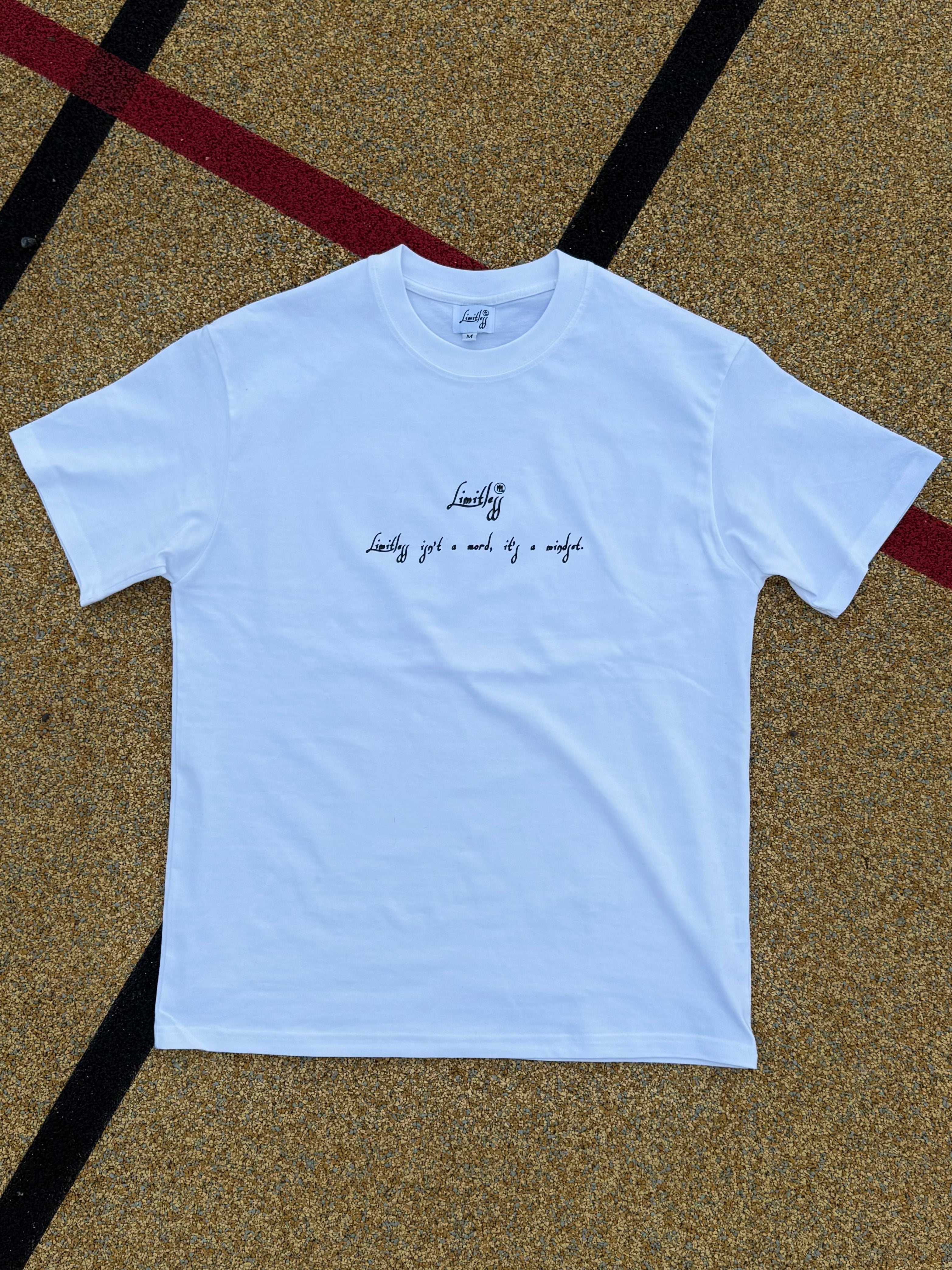 LIMITLESS Arabic Flavor T-SHIRT White